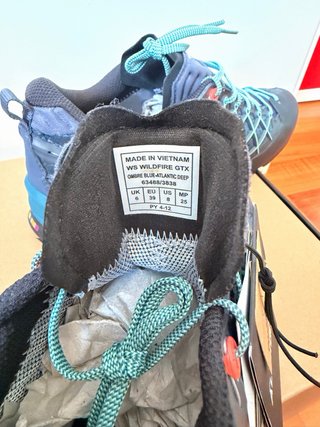 Scarpe Salewa Wildfire GTX Blu/Teal