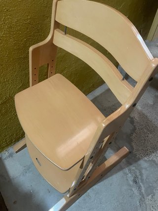 Trona de madera evolitiva niño