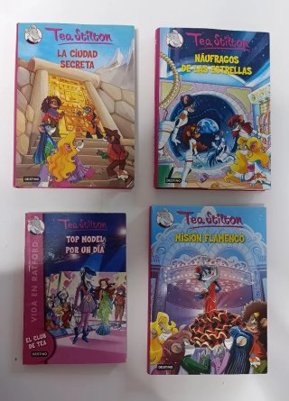Pack de 4 libros infantiles de Tea Stilton