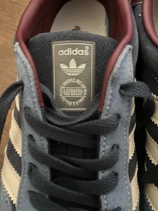 Adidas Gazelle Azul y Beige