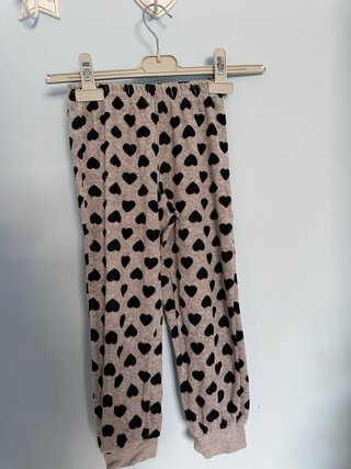 Pijama niña Minnie Mouse rojo y gris