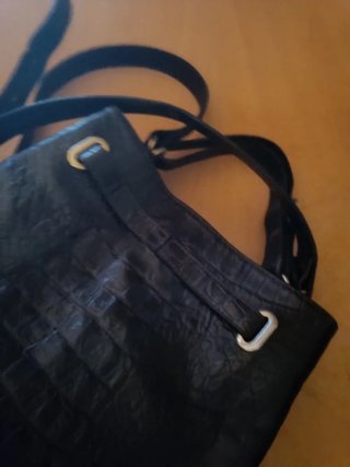 Bolso piel ZEUS Made in Spain vintage con llave