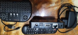 TV Box Android con Mando y Teclado