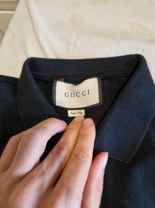 Polo Gucci Negro apta para L