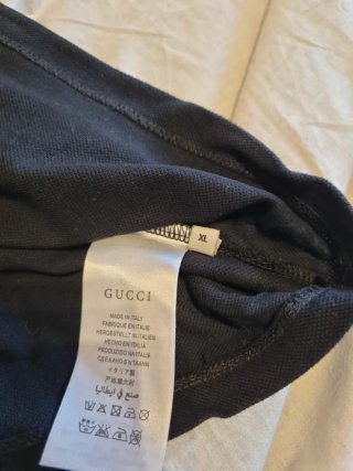 Polo Gucci Negro apta para L