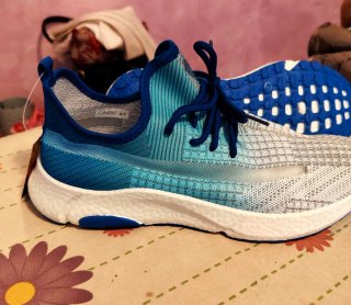 Scarpe Rocket man Tg. 43 Blu/Grigio