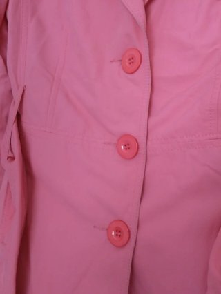 Gabardina Zara Mujer Fucsia Talla L
