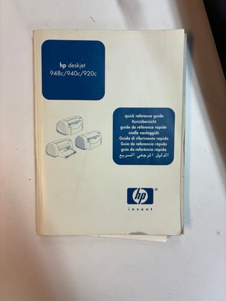 Impresora HP Deskjet 920c
