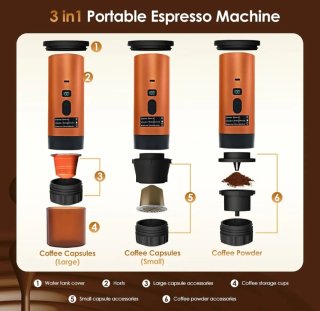 Cafetera Portátil Eléctrica USB