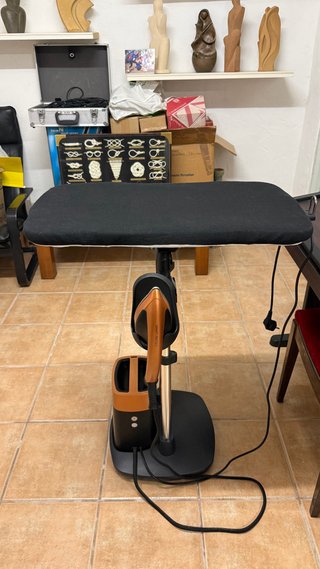 Plancha Vertical Rowenta IXEO Power Cobre