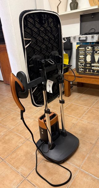 Plancha Vertical Rowenta IXEO Power Cobre