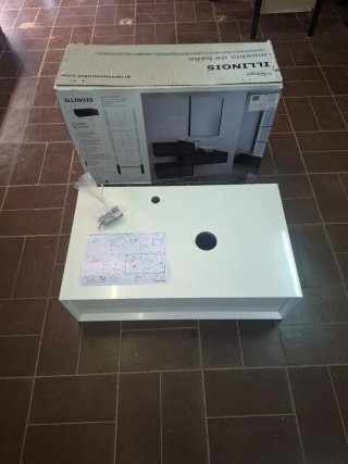 MUEBLE BAÑO ILLINOIS IKEA BLANCO NUEVO A ESTRENAR