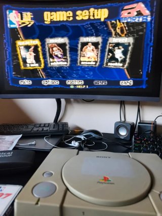 Sony PlayStation PS1 SCPH-9002 + Controller NO AV