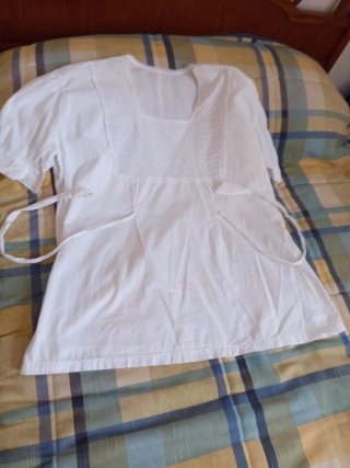 Camisa vintage blanca