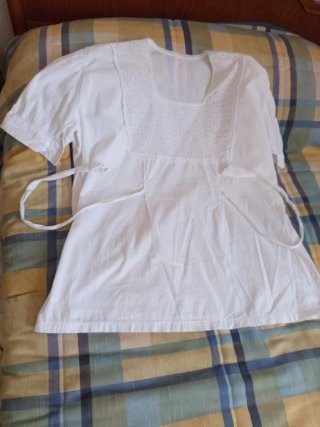 Camisa vintage blanca