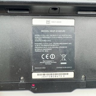 Nintendo Wii U GamePad nero funzionante ottimo