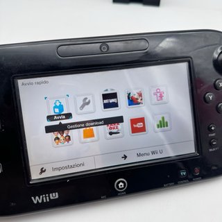 Nintendo Wii U GamePad nero funzionante ottimo