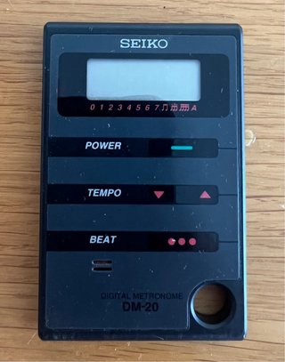 Metrónomo Digital Seiko DM-20