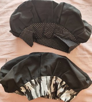 Gorros de cocinero artesanales