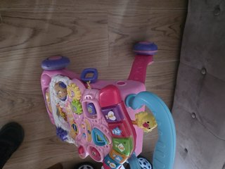 Andador musical VTech rosa