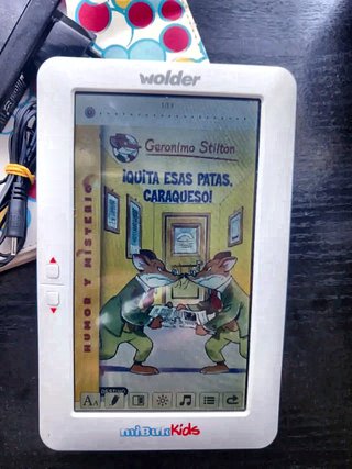 Wolder miBuk Kids Ebook con Cargador
