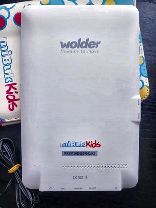 Wolder miBuk Kids Ebook con Cargador