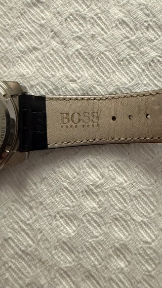 Reloj Hugo Boss Negro y Plateado