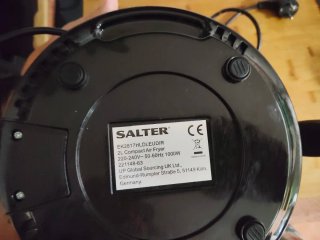 Freidora de aire Salter compacta