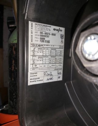 Máquina de soldar ewin P180