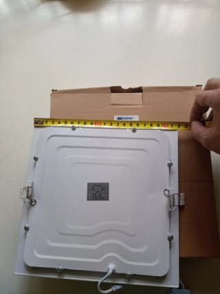 Plafón LED Cuadrado Blanco