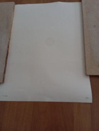 Stampa religiosa Fratelli Bonelli 30x40cm. Vintage