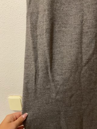 Falda Zara gris invierno