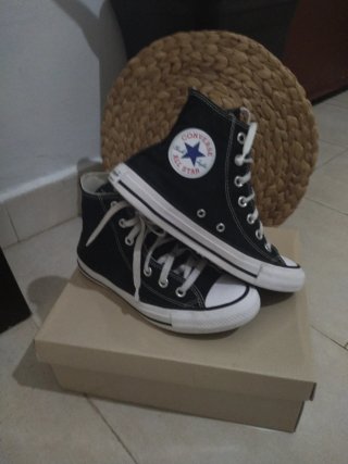 Converse Talla 37 Negras