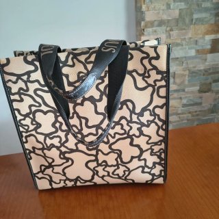 Bolso Tous Original Beige y Negro