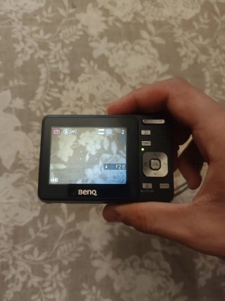 Cámara BenQ DC C1050 Digital Negra