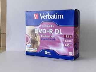 Verbatim LightScribe DVD+R DL Doble Capa