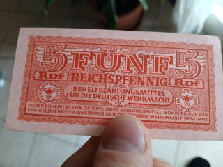 5 Reichspfennig Terzo Reich
