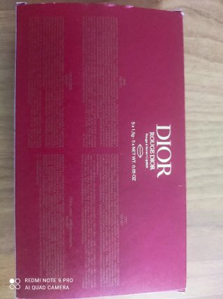 Cofanetto 5 Rossetti Dior
