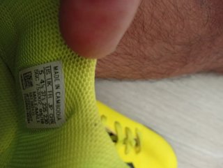 Zapatillas Adidas Fútbol Sala Amarillas