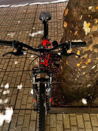 Bicicleta BTwin Roja Niño 10-14 Años