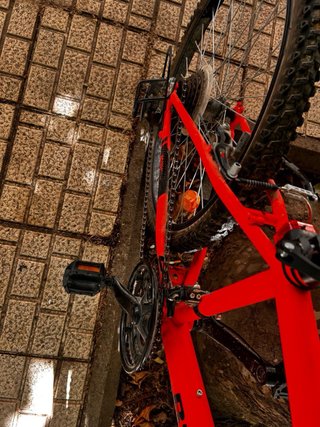 Bicicleta BTwin Roja Niño 10-14 Años