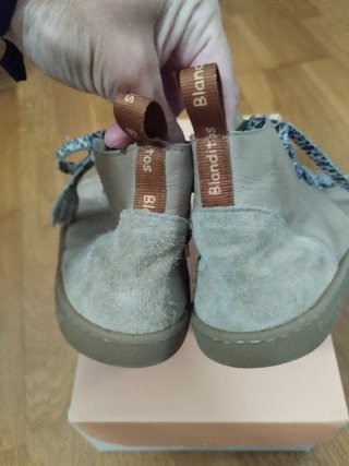 Botines piel Blanditos Talla 38