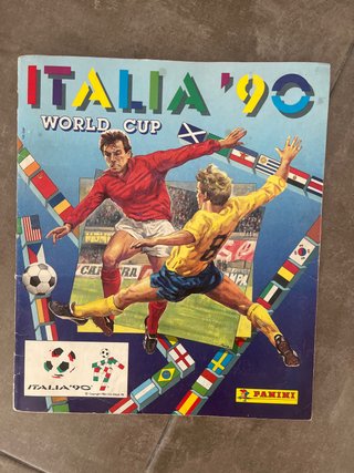 Album Cromos Italia 90 Panini
