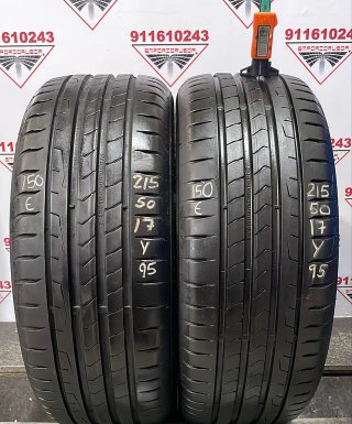 215 50 17 Y CONTINENTAL RUEDA AL 90% VIDA UTIL