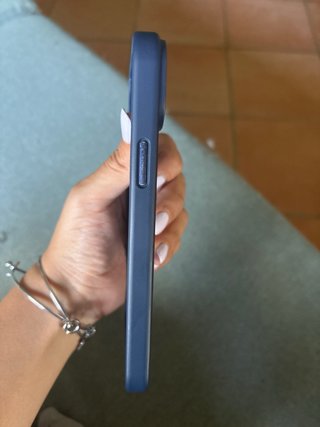 Cover iPhone 15 Plus MagSafe Blu
