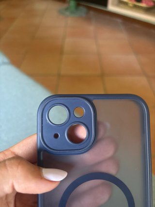 Cover iPhone 15 Plus MagSafe Blu
