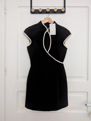 Vestido ZARA estilo oriental