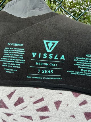 Neopreno Vissla 7 Seas 4/3mm Chest Zip Nuevo