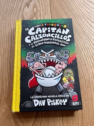 Libros capitan calzoncillos como nuevos