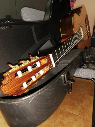 Guitarra Vicente Carrillo Flamenco India